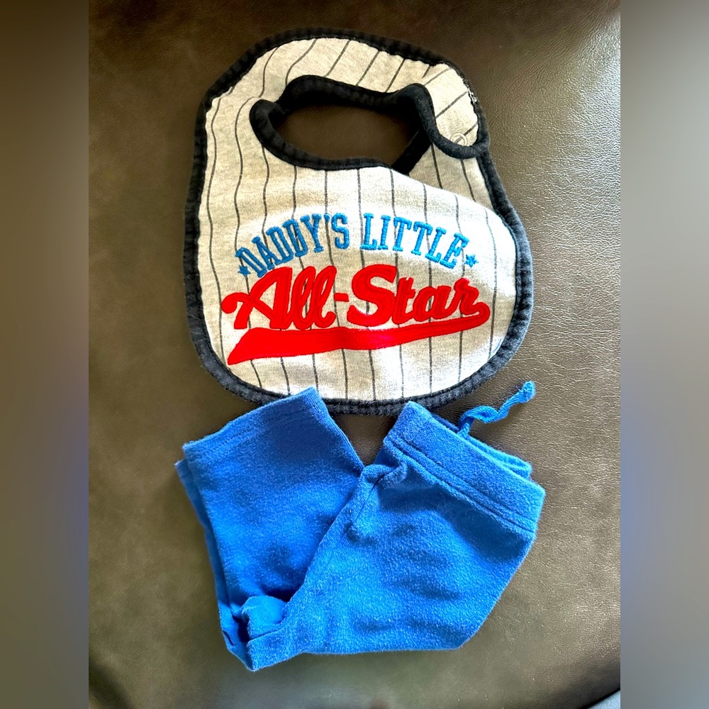 All Star bib and moto pant set